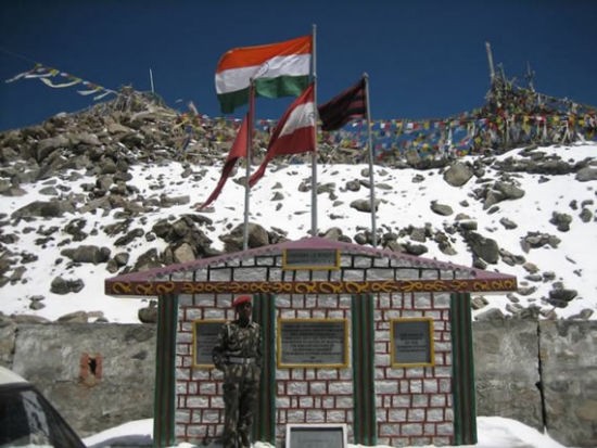 Trạm gác của Lục quân Ấn Độ tại khu vực biên giới Trung-Ấn